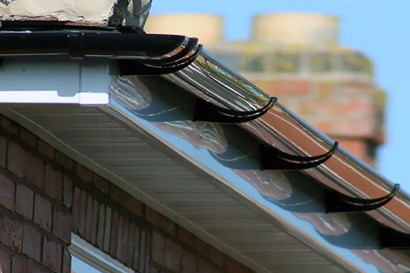 Professional gutter, fascia, and soffit cleaning services in Parson Drove and Wisbech by Crystal Clean Windows.